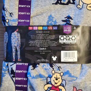 DISNEY WINNIE THE POOH PAJAMA SET XXL 20-22
